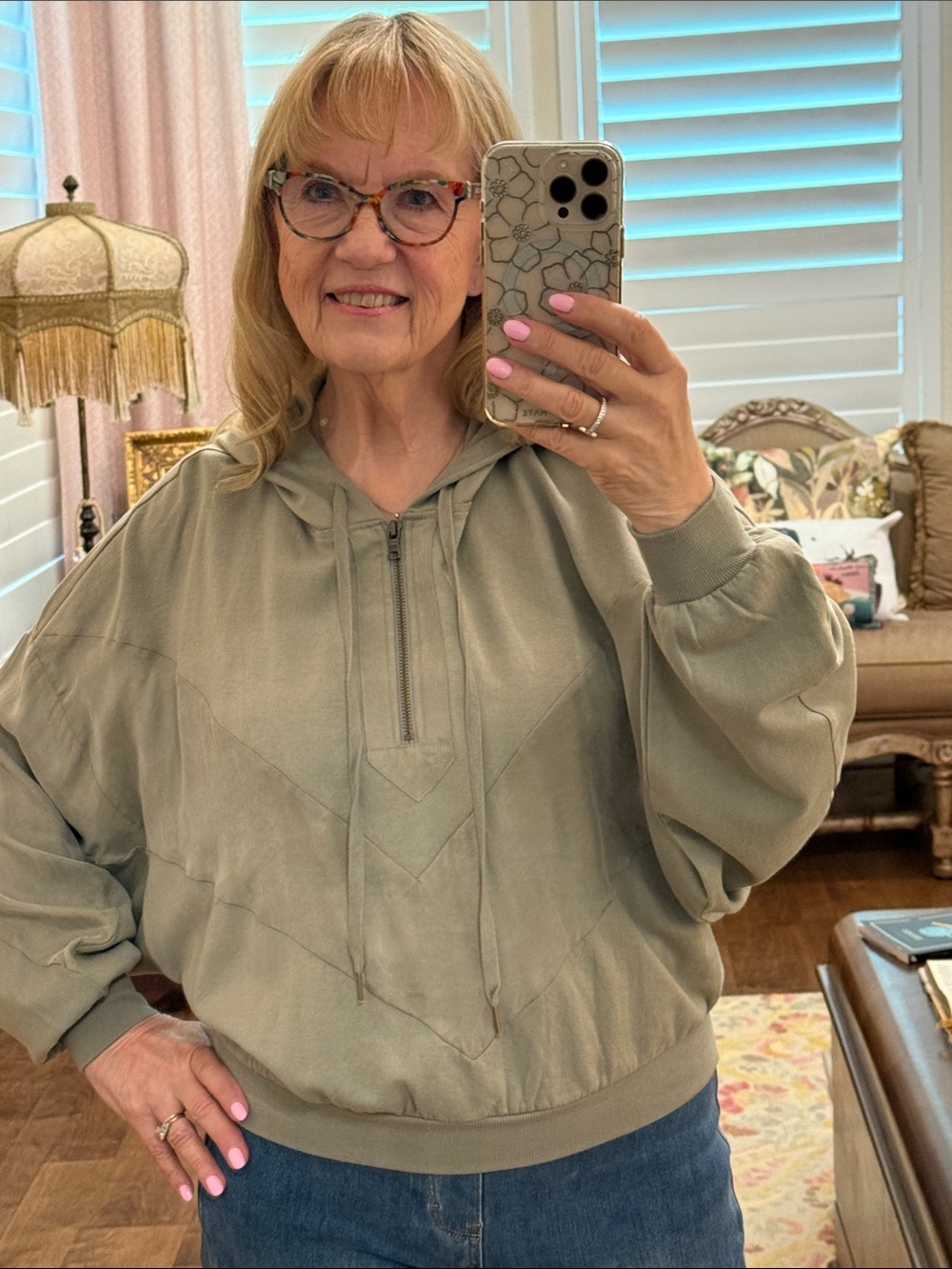 Soft surroundings, hooded top (NWOT)